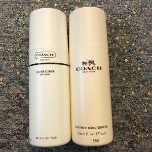 Coach Leather Cleaner and Moisturizer Bundle